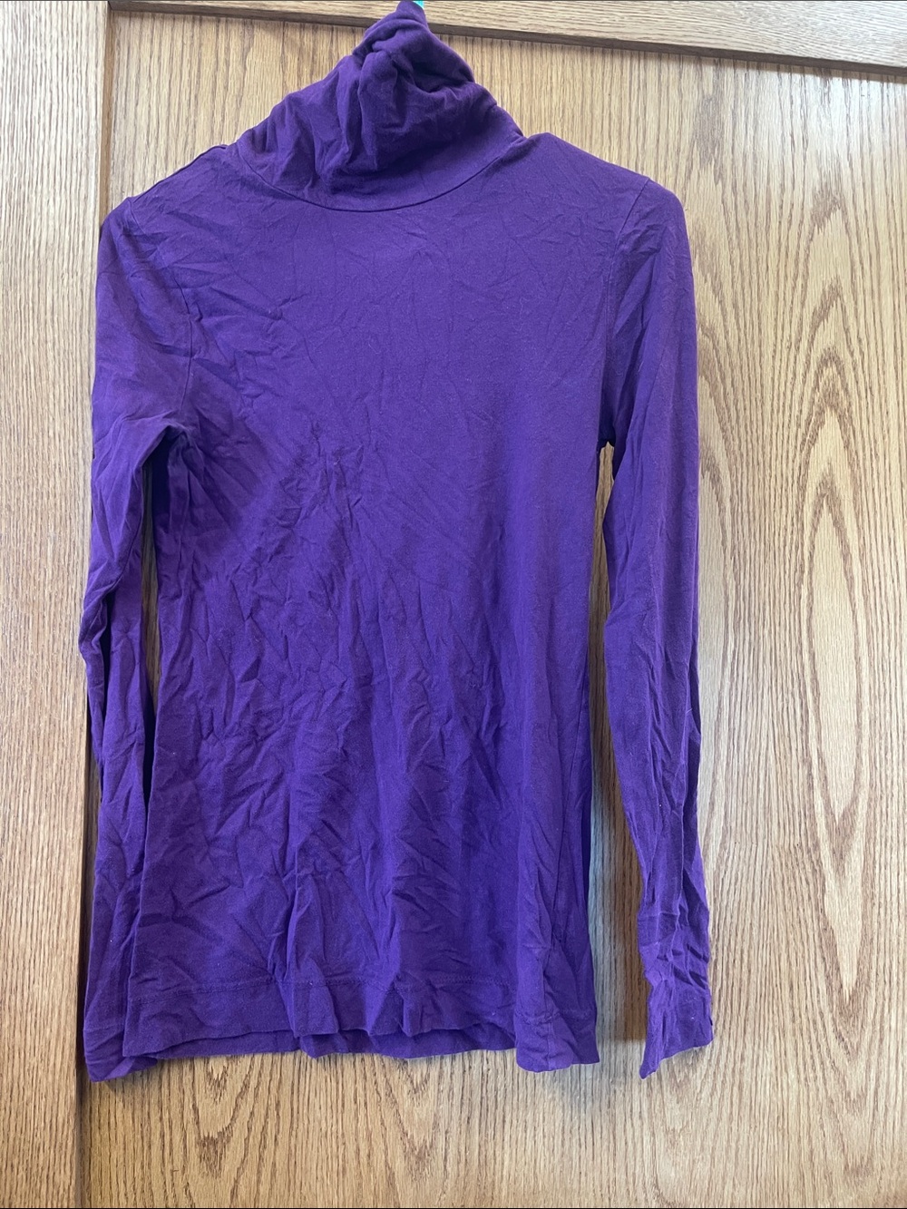 Mossimo Supply Co. Purple Long Sleeve Turtleneck